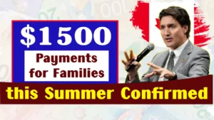 $1500 Payments for Families