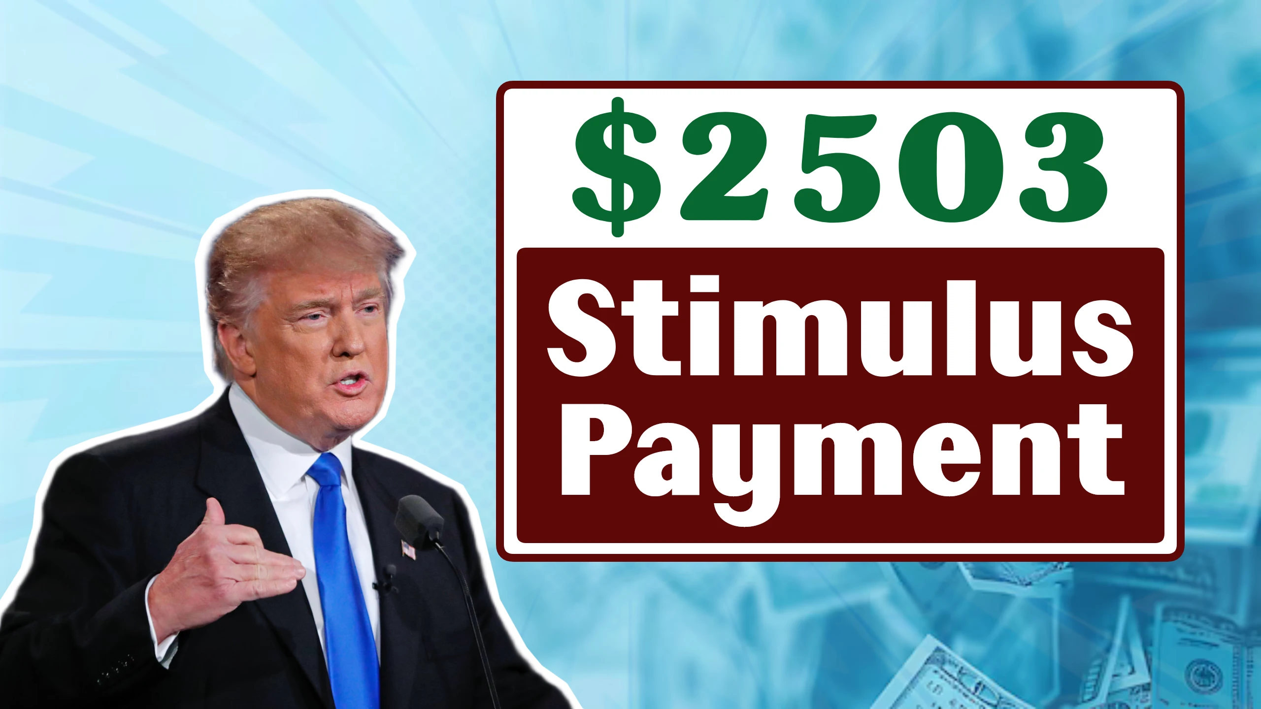 $2503 Stimulus Payment
