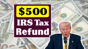 $500 IRS Tax Refund