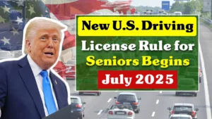 U.S. Driving License Rule for Seniors