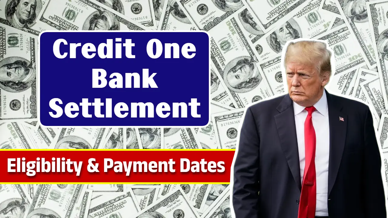 Credit One Bank Settlement